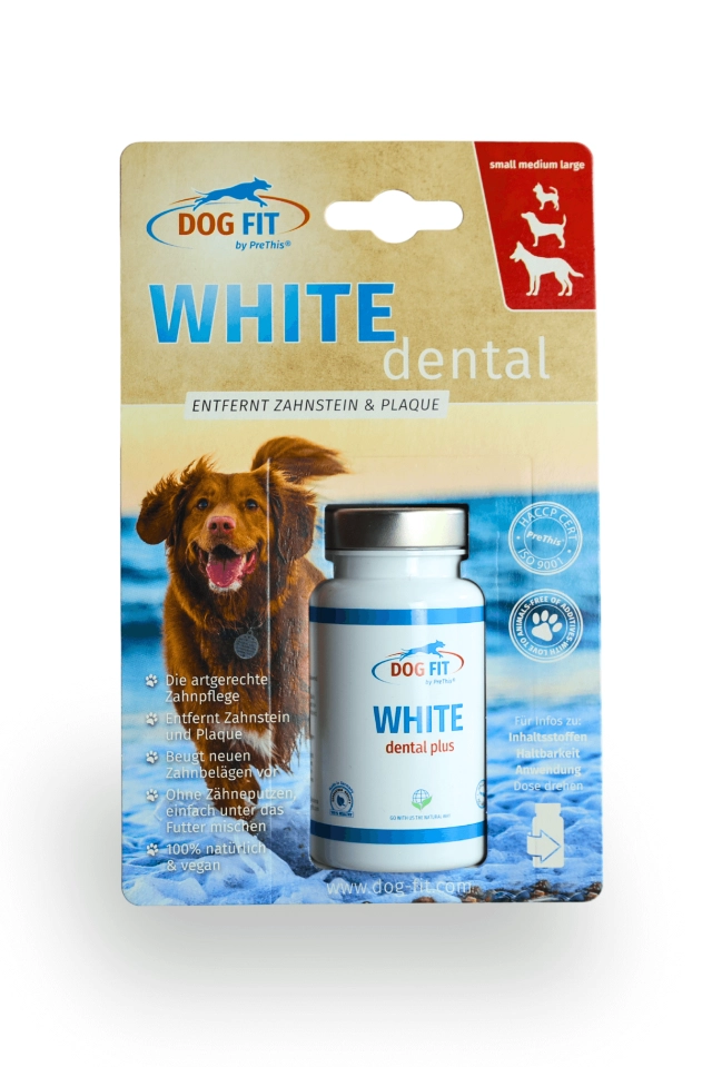 Kartonblister für Zahnhygiene-Produkte für Hunde