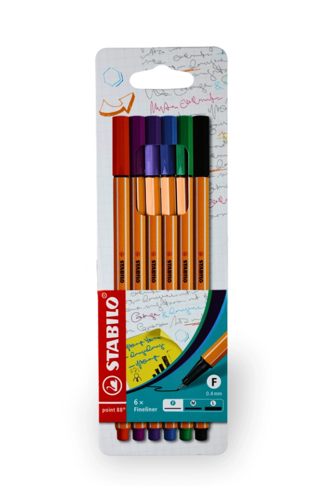 Kartonblister für Stifte