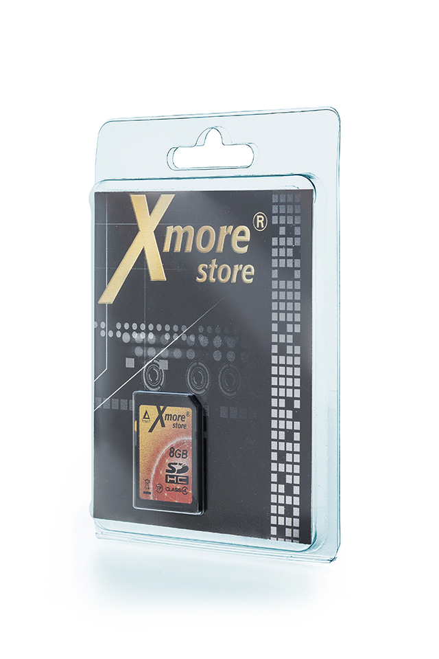 Plastikverpackung clap-pac 1a für Chipkarte