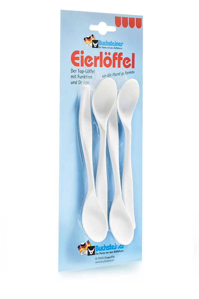 Skinverpackung Eierlöffel
