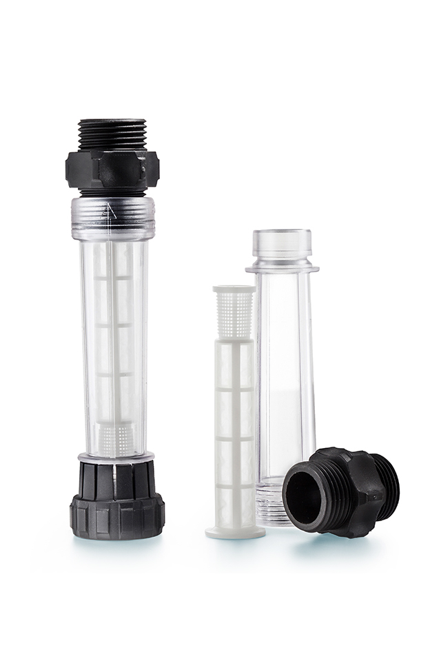 Wasserfilter komplett montiert