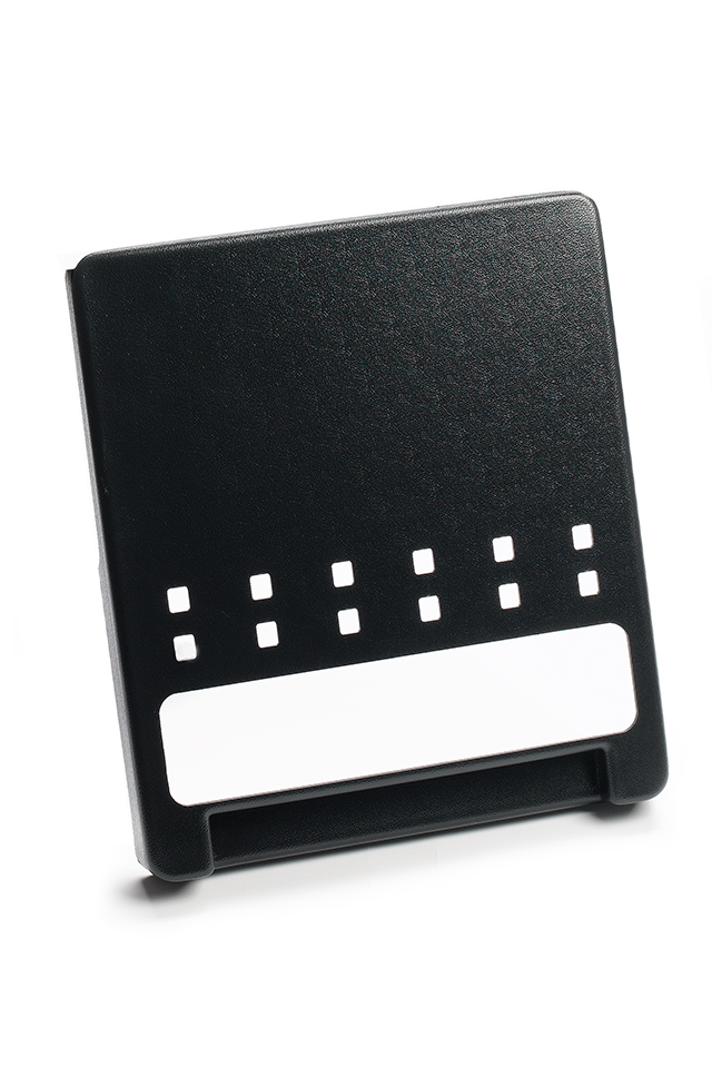 Tiefziehteil aus Kunststoff mit CNC-Fräsungen